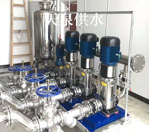 中山翠亨新区二次供水设备签约成功