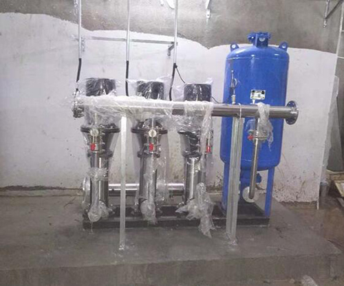 供水设备水泵配套隔膜压力罐的安装使用