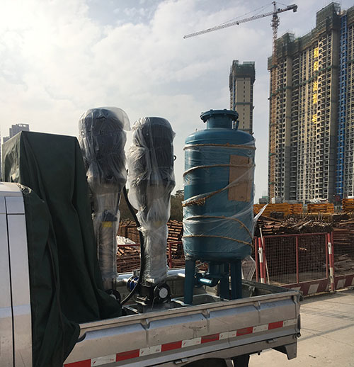  广东廉江农村集中恒压供水设备签约项目合作