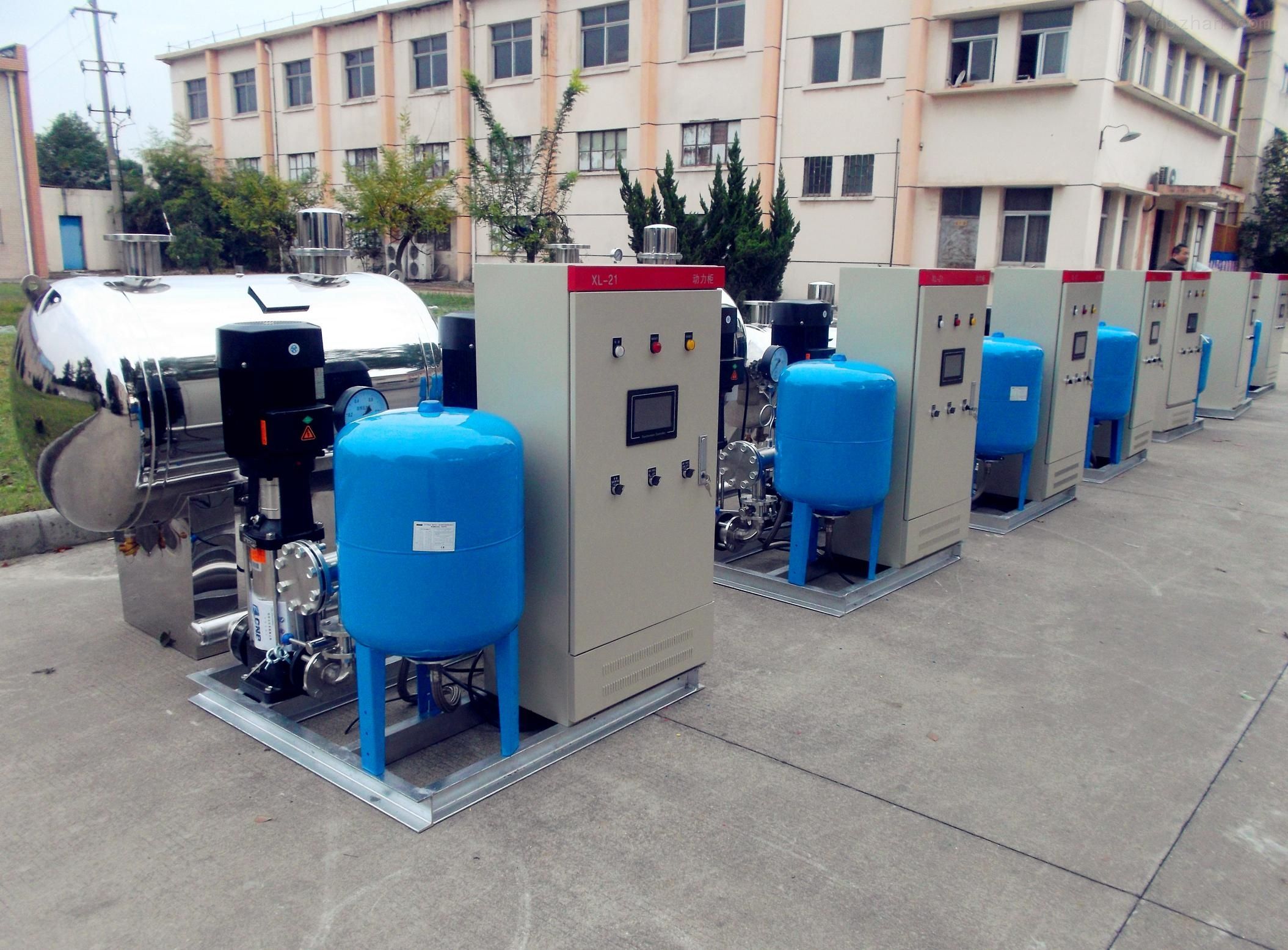 无负压供水设备水泵机组选型及注意事项